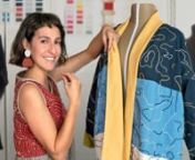 Aprende cómo diseñar, bordar y unir prendas textiles de manera manual.nnIr al curso: https://www.domestika.org/es/courses/709-diseno-de-prendas-artesanales-desde-ceronnSi quieres una nueva herramienta para estimular y expresar tu creatividad, el bordado puede ser lo que buscas. Gabriela Martínez es una artista textil entusiasta de lo hecho a mano que encontró en el bordado un estilo de vida. Creadora de la marca Ofelia &amp; Antelmo —un proyecto de arte textil enfocado en el bordado a mano