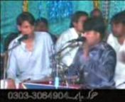 Mashi qwalli by pervaiz sadiq qwall and party live perfomed