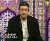Penceramah: Dr. Abdul Basit Abdul RahmannTajuk: Muhasabah Selepas Haji Siri 1nTarikh:29 Jan 2010nCredit to: Tanyalah Ustaz TV9