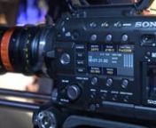 Sony Product Specialist, Tom Crocker, talks about the Sony PMW-F5, PMW-F55, and the codecs supported by these cameras.nnA new codec, XAVC, which can recorded at HD, 2K, or 4K is supported, along with XDCAM at 50mbps, and RAW - with the F55 to the latest SxS cards and with the F5 to an external recorder.nnAlso featured on both the PMW-F5 and PMW-F55 is S-Log 2. This enables images to be recorded designed to give a wide dynamic range, without the overheads of RAW in terms of storage requirements.n