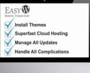 Welcome to EasyWP.net. We&#39;re a dedicated support group which helps install, manage and support your ThemeForest WordPress themes. So if you&#39;re unsure how to setup your own WP theme, then just leave this part, and we&#39;ll handle your entire process.