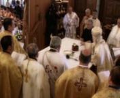 Services for the Consecration of Holy Trinity were held on June 21st and 22nd of 2013. A Consecration is considered to the Chrismation and Baptism of a Church. For a full description of the service you may visitnhttp://www.goarch.org/chapel/liturgical_texts/consecrate_church
