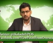 Viewpoint from Overseas host Faraz Darvesh discusses with Riaz Haq and Ali Hasan Cemendtaur performance of the Nawaz Sharif Government in its first 100 days; Pakistani government’s talks with the Taliban and the need to have a public opinion against the Taliban version of false Islam;Sumbul rape case in Lahore; Women’s rights in Pakistan; and Sheema Kermani and Dr. Shershah Syed’s recent of the San Francisco Bay Area to raise funds for the Koohi Goth Hospital, Landhi.nThis show was recor