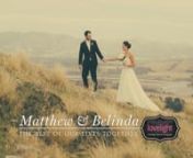 Matthew &amp; Belinda tied the knot on on the front lawn of Matthew&#39;s family farm