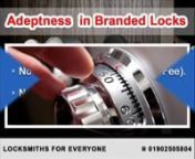 Call 0190 250 5804 Locksmith Services near Bilston or in your area WV14 6AY. Locksmiths For Everyone provides quality 365x24x7 services :-nn• Domestic Servicesn• Commercial Servicesn• System Safetyn• Locks &amp; Alarms Auton• Emergency 24 hourn• Door/Lock Openingn• Lock Fittingn• Lock Repairn• UPVC Lock Repairn• Car OpeningnnWhy Bilston (WV14 6AY) Locksmith?nn• Certified Professionalsn• Audited Intermittentlyn• Finest Standards Maintainedn• Skilled &amp; Experienced S