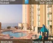 For Reservations Call: 800-670-3620 Promo Code: WVRVALnhttps://reservations.ihotelier.com/is...nnSPECIAL: 2BR&#39;s start at &#36;89 nights or more travel- Feb 1st- Mar 30th.nnWyndham Ocean Boulevard in North Myrtle Beach offers guests beachfront views and a lazy river for the ideal Spring break family vacation and two-bedroom suites, starting at &#36;89 a night.nWyndham Ocean Boulevard, located in North Myrtle Beach, South Carolina, blends stylish retro art deco with modern beachside amenities and activiti