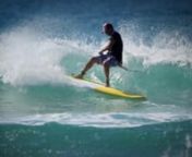 Terrible waves + awesome board = heaps of fun.nBoard: DEEP Oceanboards 7&#39;0