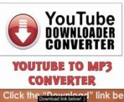 Free YouTube to MP3 Converter ile YouTube video paylaşım sitesindeki istediğiniz videoyu MP3 formatına çevirerek bilgisayarınıza indirebilirsiniz. Yotube&#39;dan MP3 indirme alanında tartışmasız lider olan Free YouTube to MP3 Converter programına sitemizden ücretsiz ulaşabilirsiniz. http://free-youtube-to-mp3-converter.jetindir.com