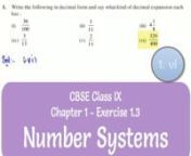 NCERT Solutions for Class 9th Maths Chapter 1 Number Systems Exercise 1.3 Question 1 vi