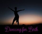 Music licensed by the Music BednAerials by Lights and MotionnnMila Angela is a certified Dancing for Birth instructor located in San Antonio, Texas.nPlease contact her at dancingforbirthsanantonio.com for more information.nnnDancing For Birth™ prenatal/postpartum classes teach a “language of movement” specially designed for women in any stage of pregnancy or who are planning to conceive and for postpartum women wearing their babies in soft slings or wraps. Though the movements are inspired