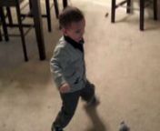 ethan dancing to happy birthday by the ting tings on yo gabba gabba