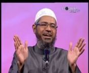 Great answer by Dr.zakir naik, peace tv urdu HD