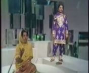 Malika Pukhraj and Tahira Syed. nAbsolutely classic !!!!nnQuestion: why isn&#39;t Pukhraj dressed?