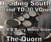 This drumming video is part of myRoland V-Drums TD-30 Songs and Patterns Video Series. The Roland TD-30 Songs are not sequenced midi files, they are backing tracks played and recorded by real musicians playing analogue instruments as well as digital ones. These MP3 tracks came on a CD with the TD-30 andare loaded via USB. This instrumental track is a Pop R&#39;B happy kind of Barry White cool groove tune . Leave a comment and click the like button if you dug it!