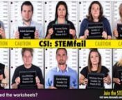 Join STEMcoach (Professional Development brought to you by Accelerate Learning Inc.) in their CSI: STEMfail Mission during CAST from November 20th - 22nd in Dallas, TX. nnAssignment:nnYour assignment is to assist Ms. Wheeler to find the teacher responsible for this STEM FAIL so that they can be provided with additional support to improve their pedagogy. Keep your eyes peeled for QR Codes for they will lead you to clues that will help you complete your mission.nnDebrief:nnOne morning at Rosedale