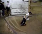 Stoo gave me his tapes from the edge to have a look at, i of course knocked up a little rough clip...so here is ally and me having a few turns in the bowl....