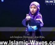 So cute MashaALLAH! Kaisa a 7 year old Indonesian girl very beautifully recite quran with