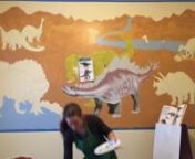 I&#39;ve been commissioned to design and create a dinosaur mural for a young boy&#39;s playroom.This is part one of a time-lapse documentation of the mural&#39;s creation.nMural Size:5ft 4in by 10ft 4innReal Time Duration:10 hours