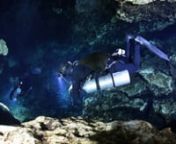 Jill Heinerth films a cave dive at Ginnie Springs