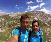 Vacances 2014. Video Selfie als Picos d&#39;Europa després de pujar amb el telefèric de Fuente De.