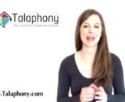 Talaphony is a call center system that works to organize customer inquiries, reduce call waiting times, and improve customer satisfaction. Talaphony provides all of the features a business needs to meet all customer service and communication needs, including customer service queues, call waiting messages, IVR interactive, call transfers, remote calls, fax service, voicemail, and call recording. Below, you’ll find a description of Talaphony’s features and how they can help your business.nnQue
