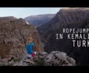 В июне 2014 года нашу команду пригласили в Турцию, чтобы мы устроили показательные прыжки в Черном каньоне, недалеко от города Kemaliye. Мы приняли