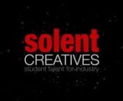 Solent Creatives, based at Southampton Solent University, is a creative agency like no other. We provide an unrivalled chance for students and businesses to work together on creative freelance assignments. nnIn 2012, we asked our students to get involved and produce a showreel for us to use on our social media sites and website, which would allow us to really show off what our students do. nnStudents Ben Sutton and Rosie Blacher took on the challenge, and produced this fantastic promotional vide