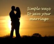 CLICK HERE TO START SAVING YOUR MARRIAGE: http://socialmediabar.com/saveyourmarriagestartingtodayeffectivelynnsave your marriagenhow to save your marriagensaving your marriagenways to save your marriagenhow to save your marriage from divorcensave your marriage todaynhow to save a marriagenhow to save your marriage alonenhow to save your marriage after an affairnsaving a marriagenhow to save my marriagensave my marriagensave your marriage divorcenanything to save your marriagensteps to save your