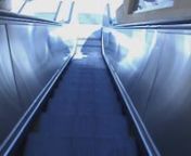 Footage of escalators, set to Presence of the Moon by Keiko Matsui.