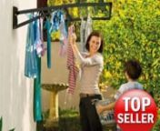 Do you need the Hills Supa Fold Duo Folding Frame Clothesline? Call 1300 798 779, or visit online at http://www.youtube.com/watch?v=7mvLi9H5UBgnnLots of Space for Your Family WashnFor a family of 3-4, this clothesline is top in its market as you have the ease of use with twin frames plus a large 23m of line space.nnWhy this product is a top seller:nnPerfect sized clothesline for family of 3-4nLarge line spacing means your washing dries fasternSimple to operate with Hills super smooth actionnLove