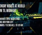 a night of live improvised electronica hosted by Lex Sadler DJ set by Alex aka AG da Selekta.n8pm- midnight at Nublu Located 62 Avenue C in East Village!nnMusic:nnRemix of the song