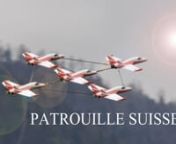 Patrouille Suisse with 5 Fun Jet from MULTIPLEX.nTeamwork: Fabian Zahler and Markus Nussbaumernconcept by fabian zahler and markus nussbaumer