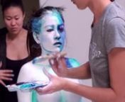 A revealing look at singer Viennie V getting painted from head to toe for her music video and album art with some of her new songs. BUY HER NEW ALBUM ON iTUNES http://bit.ly/ZSzHdrnnhttp://vienniev.com/nhttps://www.facebook.com/ViennieVnFOLLOW VIENNIE!! https://twitter.com/ViennieVnnThe painter is Ashley Bowers. Still photos at end of video were taken by Tibrina Hobson and Kellee Matsushita.