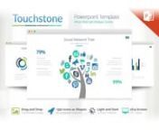 Touchstone Powerpoint Template is a new, fresh, modern, clean, professional, ready-to-go, creative and ... very easy to edit presentation.nnDownload &#62; https://gumroad.com/l/TouchstonePPTnnYou can best use this template for small reports and general presentations.nnTouchstone is based in Master Slides so you can change color and font directly from the master slide and save a lot of time. This presentation includes 350+ icons as shapes, you don&#39;t need to install any icon font, you can change color