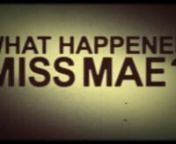 What happened, Miss Mae? is the new Summer 2016 collection of Wouters &amp; Hendrix JewelrynKaren &amp; Katrin found this footage on a flee market, in a old metal box together with a 16mm Bolex camera, different lenses and 5 boxes of film. Most of the footage was damaged, but the 1 minute that survived was the most inspiring. Meet Miss Mae and her dancing beer Sweet Tooth Joe.