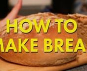 Things you&#39;ll know after watching the video: n- How to make bread*nnThings you’ll need:nn- Plain Flour: 500 g / 17.6 oz n- Spelt Flour: 500 g / 17.6 ozn- 1 block of fresh yeast or equivalentn- Salt: 20 g / 0.7 ozn- Sugar: 1 tbsp.n- Water: 550ml / 18.6 floznn- 1 bowln- Kitchen scalen- 1 baking ovenn- patiencen- something else to do nnn*by bread, I mean real bread. Not that weird stuff they call bread in say, Scotland. Where I come from, we call that
