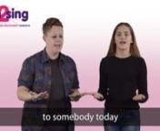 Reach Out Your Hand, the song for sign2sing 2016, was written by Hollie Williams and Bottle Top Music. The song is sung by Zoe Birkett. Our video features Fletch with competition winner Hollie Williams.nsign2sing 2016 takes place from 1-7 February but you can Get Involved now on our website: www.sign2sing.org.uknsign2sing is the annual fundraising event of the Deaf Health Charity SignHealth raising money to give Deaf children a brighter and healthier future in the UK and Uganda.