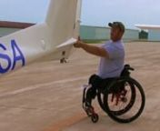 When he knelt down on an IED in Afghanistan in 2012, Staff Sergeant Jason Gibson barely survived the blast that cost him both legs well above his knees. But now, just two years later, and with his Able Flight scholarship, Jason is a licensed pilot. Jason trained at Able Flight&#39;s program at Purdue University, and his scholarship was supported by a grant from Wounded Warrior Project. www.ableflight.org