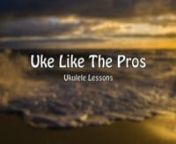 Special introductory offer, save 60% for a limited time. Please help spread the word about the best ukulele lessons for an unbelievable price. nnUke Like The Pros - Ukulele lessons is perfect for the absolute beginner or if you already rip the uke up. You will become a better ukulele player, Guaranteed. If your not 100% satisfied with these lessons, I will refund your money.nnWhy Uke Like The Pros? nUke Like The Pros ukulele lessons are taught by me, Terry Carter, whose 25 years as a professiona