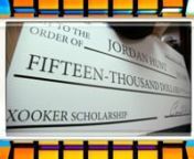 Xooker- College Scholarship - 15 SEC - Female Read (XOO-0001)-HD from xoo