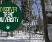 About Trent UniversitynnTwo campuses – Peterborough, Ontarionand Oshawa, Ontario in DurhamnnOne of Canada&#39;s top universities, Trent University was founded on the ideal of interactive learning that&#39;s personal, purposeful and transformative.