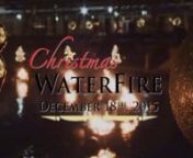 WaterFire Providence&#39;s Christmas Lighting was a joyful celebration in the heart of downtown Providence. It was sponsored by an anonymous donor and highlighted the good work being done by the Providence Rescue Mission. It also featured our hallmark Festival of Trees, a visit by Santa Claus himself, and Christmas songs sung on the Basin Stage.