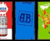 Bud and Bud Light promos that appear on cooler doors in convenience stores, at stadiums and music festivals. This is a sampling of the animations created by Pickett Productions and Rio Creative.