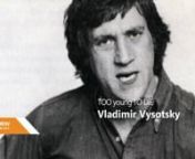 Vladimir Vysotsky played in sold-out halls and almost everyone knew at least a few of his more than 600 songs, even though they were never officially released in the Soviet Union. With his unique voice and his highly poetic lyrics casting a brutal and honest light on daily socialist life, this singer, songwriter and poet became for many the “Voice of Russia” and his marriage to French actress Marina Vlady finally gained him international cult status.nnBut Vysotsky was anything but a spiritua