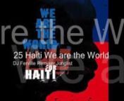 *Este Remix/Bootleg, foi mixado no Studio Junglist Megafone por Charles Ferville ( http://www.Ferville.com.br ), EM 27-7-2015, gentilmente oferecido aos integrantes do projeto ´´We Are The World 25 For Haiti ´´. = MP3 = http://www.4shared.com/mp3/CbJ-krDWce...n........................................­...................................nO 25º aniversário da gravação apresenta mais de 80 artistas e intérpretes. A gravação de