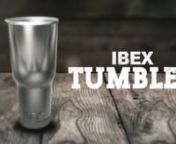 The IBEX is a 30oz Tumbler engineered with Double-Wall Vacuum Insulation to keep hot drinks hot and cold drinks cold. It even holds ice frozen for up to 72 hours. Made of extra thick, food-grade 18/8 stainless steel - making it stronger than anything else available.nnSave 65% at this link: http://bit.ly/v-IBEX