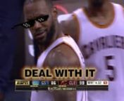 LeBron Rejects Curry in NBA Finals 2016 | Deal With It from nba finals 1976