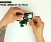 Learn How To Install Fuse Lenses For Any Plastic Frame Sunglasses.