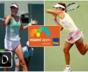 In a tense fourth round clash, rising star, Garbine Muguruza and resurgent champion, Victoria Azarenka battled at the Miami Open in what proved to be one of the highest quality matches of 2016 so far.The fact that Muguruza&#39;s coach, Sam Sumyk, had previously worked with Azarenka for five years until he left her following an injury plagued 2014, added an element of intensity that ensured both players would step up to the line ready for battle.The opening set showcased some of the most dazzling