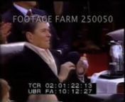 1989., USAnn[1989 - President Bush:Speaking w/William Bennett on drugs, w/ drug bustReagan applauding.n02:01:27Narration.Wrapped bags of cocaine; sniffer dog walked over packages on conveyor belt.Package of candy fruit broken to show cocaine inside.n02:01:46Bush, SOF:“We are at war, drugs are a terrifying, insidious enemy.They challenge almost every aspect of American public policy.”William Bennett listening.n02:02:00Bennett walking across sidewalk, down stairs follow